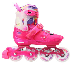 Rolki dla dzieci LED Flying Eagle L8 czarne 