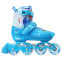 Pattini a rotelle LED per bambini Flying Eagle L8 Blu