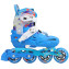 Rolki chłopięce Rolki Regulowane Flying Eagle S6C niebieski