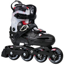 Rolki dla dzieci Rolki Regulowane Flying Eagle S5 pro czarne 28-32