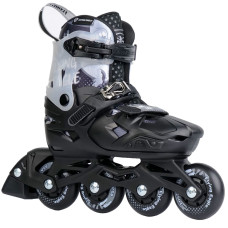 Rolki dla dzieci Rolki Regulowane Flying Eagle S3 czarny