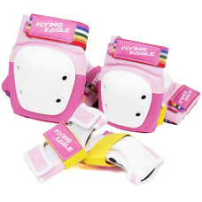 Ochraniacze na rolki dla dziewczynki Flying Eagle Pro JR Valiant L (do 60 kg)