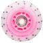 LED Rollen für Inlineskates Flying Eagle Lazerwheelz+sparks Ultra 88A 4 Stk rosa