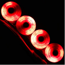 LED Kółka do Rolek Flying Eagle Radiant 64 mm/85A 4 szt czerwony